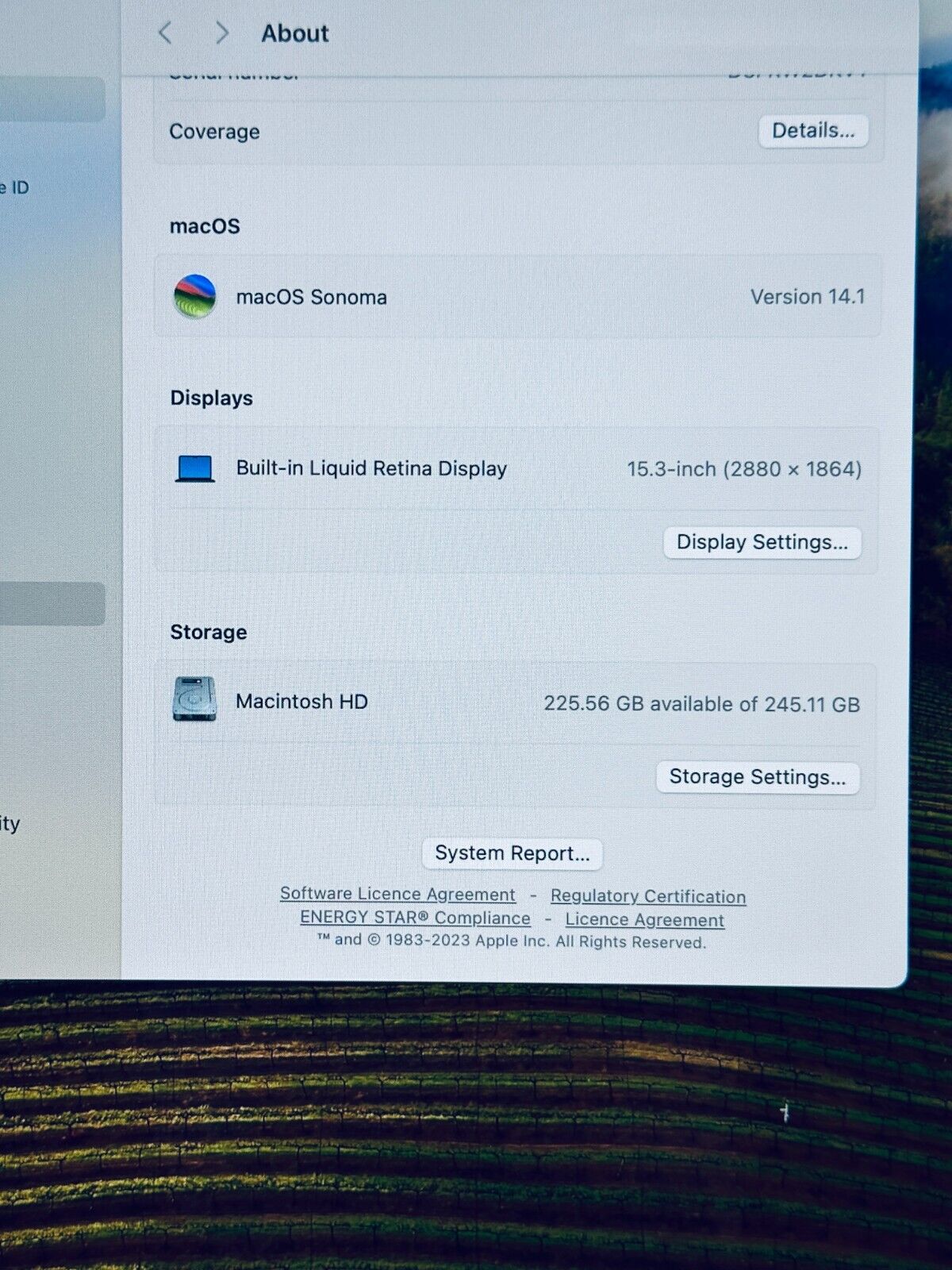 Apple MacBook Air 15.3" M2 8-Core CPU 10-Core GPU 8GB 256GB, In Blue, 15 Cycles