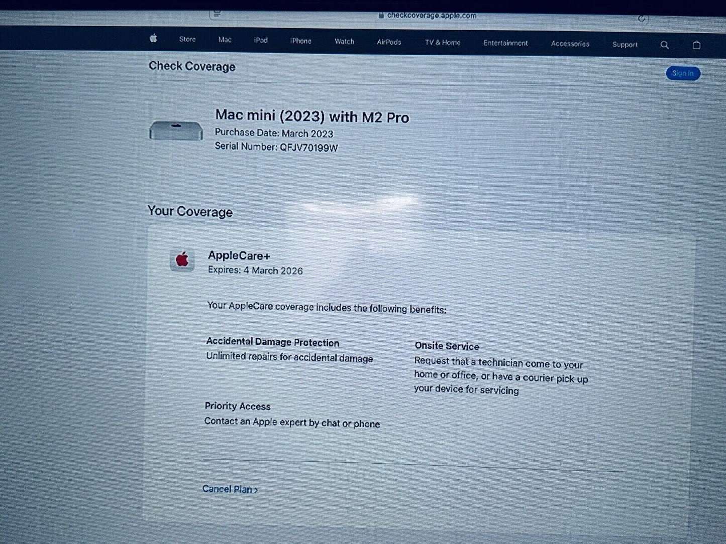 Apple Mac Mini 2023 M2 Pro 12-Core CPU 19-Core GPU 16GB RAM 2TB Flash SSD
