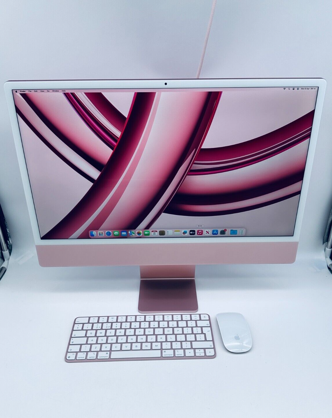 Apple iMac 24 4.5K M1 8GB RAM 256GB SSD 8-Core CPU 7‑Core GPU Pink / Red