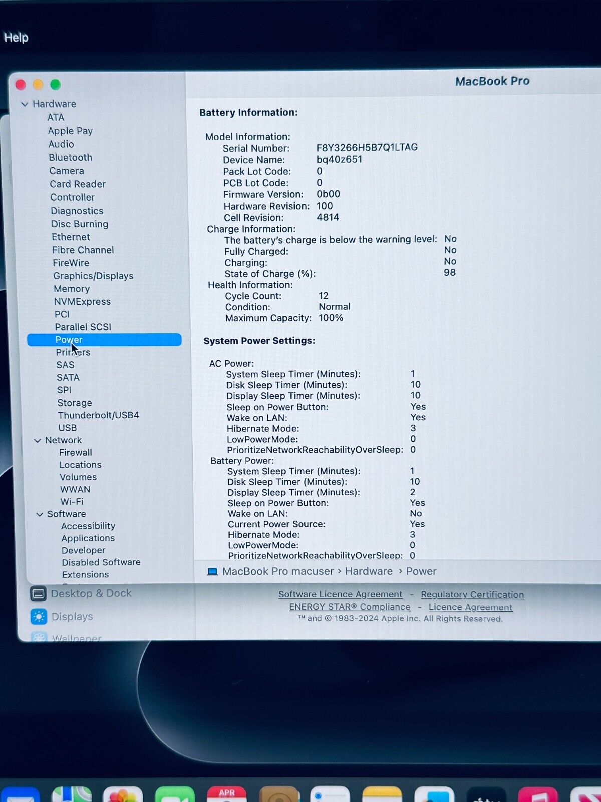Apple MacBook Pro 14" 2023 M3 8-Core CPU 10-Core GPU 8GB 512GB SSD In Space Grey