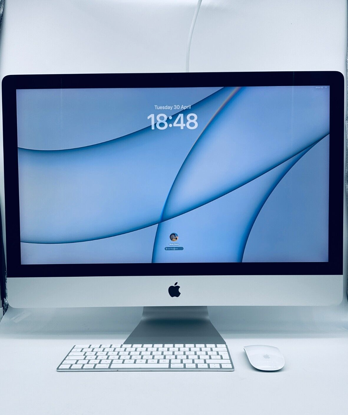 Apple iMac 27" 5K Retina 2019 3.7GHz 6‑core Intel Core i5 8GB, 1TB SSD, 580X 8GB