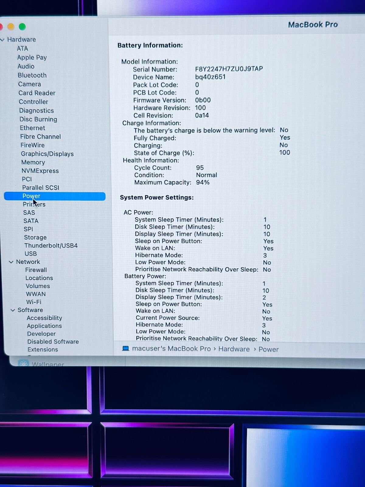 Apple MacBook Pro 16" 2021 M1 Pro 10-Core CPU 16-Core GPU 16GB 512GB SSD Sp Grey