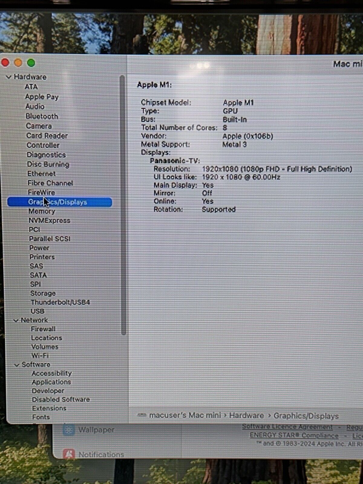 Apple Mac Mini 2020 M1 8-Core CPU 8-Core GPU 8GB RAM 512GB Flash SSD, Silver