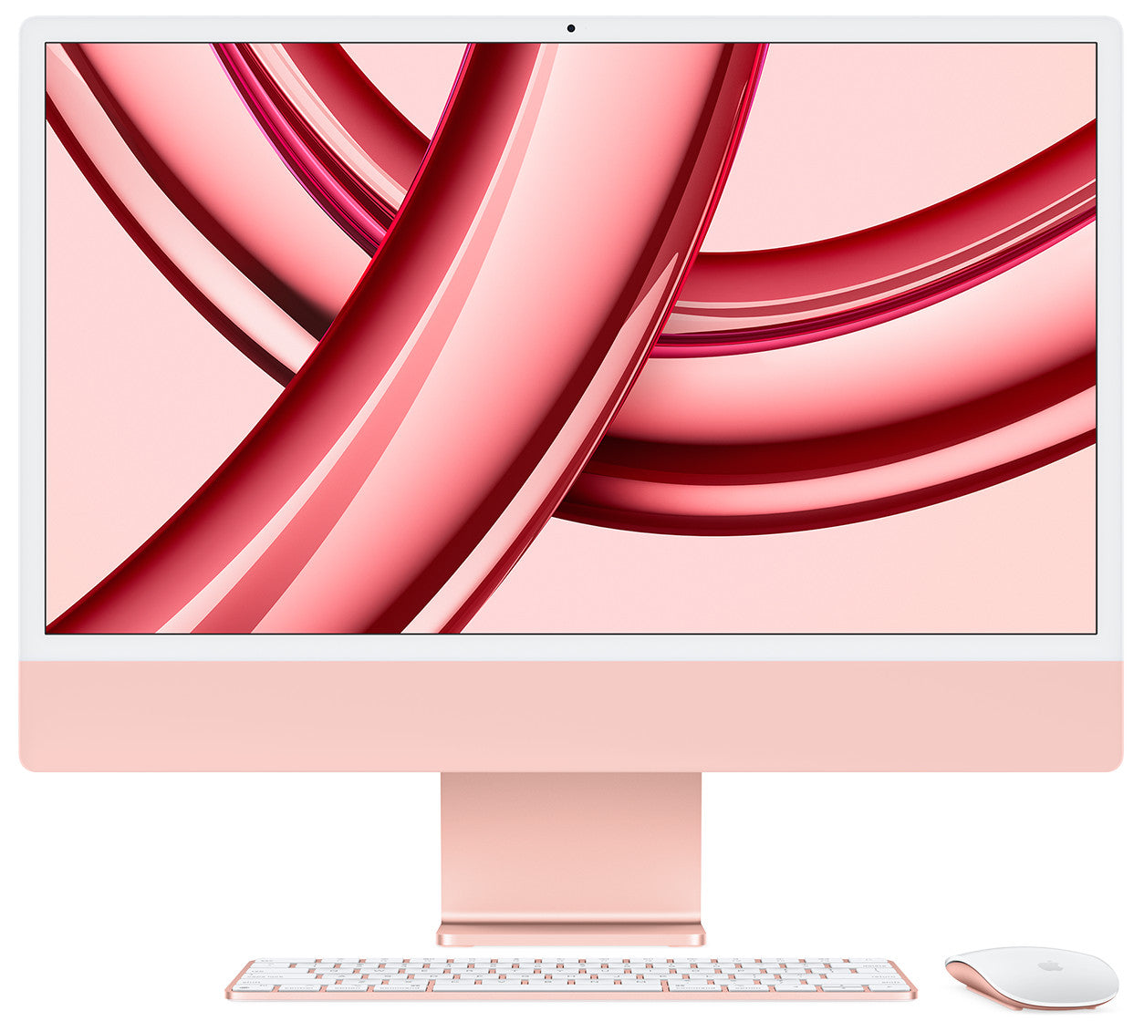 Apple iMac 24 4.5K M1 8GB RAM 256GB SSD 8-Core CPU 7‑Core GPU Pink / Red