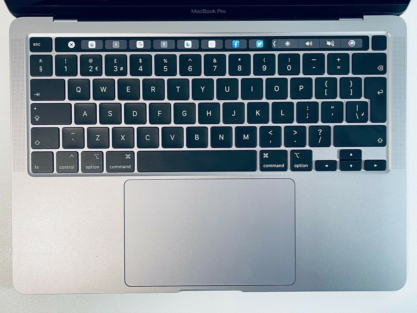 Apple MacBook Pro Retina 13" 2020 Touch Bar Quad Core i5 2.0Ghz 16GB 512GB SSD