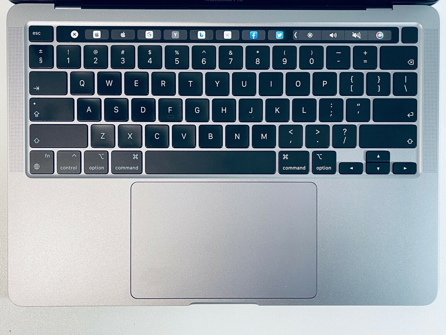 Apple MacBook Pro 13 Touch Bar ID, M1 8-Core CPU 8-Core GPU 8GB Ram 256GB SSD