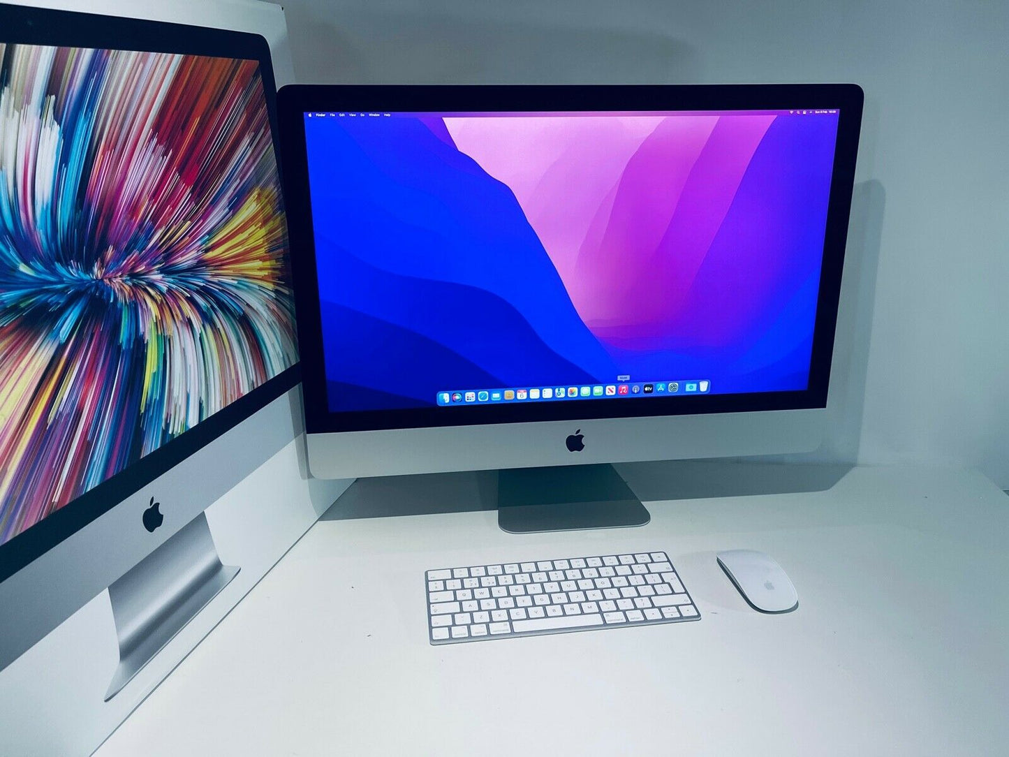 Apple iMac 27 5K Retina 2019 Intel Core i5 3.7Ghz Six 6-Core 8GB 2TB Fusion Drive