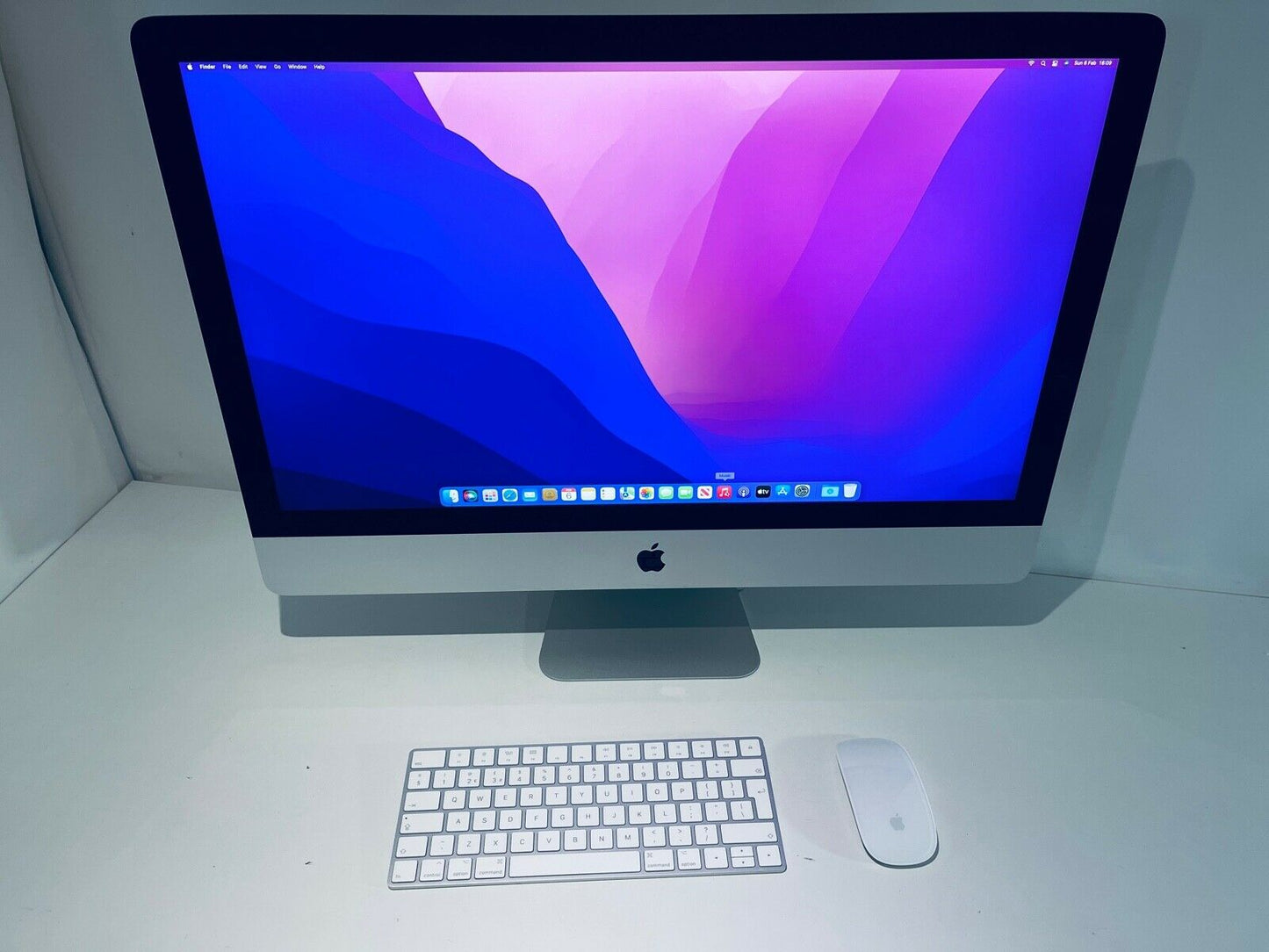 Apple iMac 27 5K Retina 2019 Intel Core i5 3.7Ghz Six 6-Core 8GB 2TB Fusion Drive