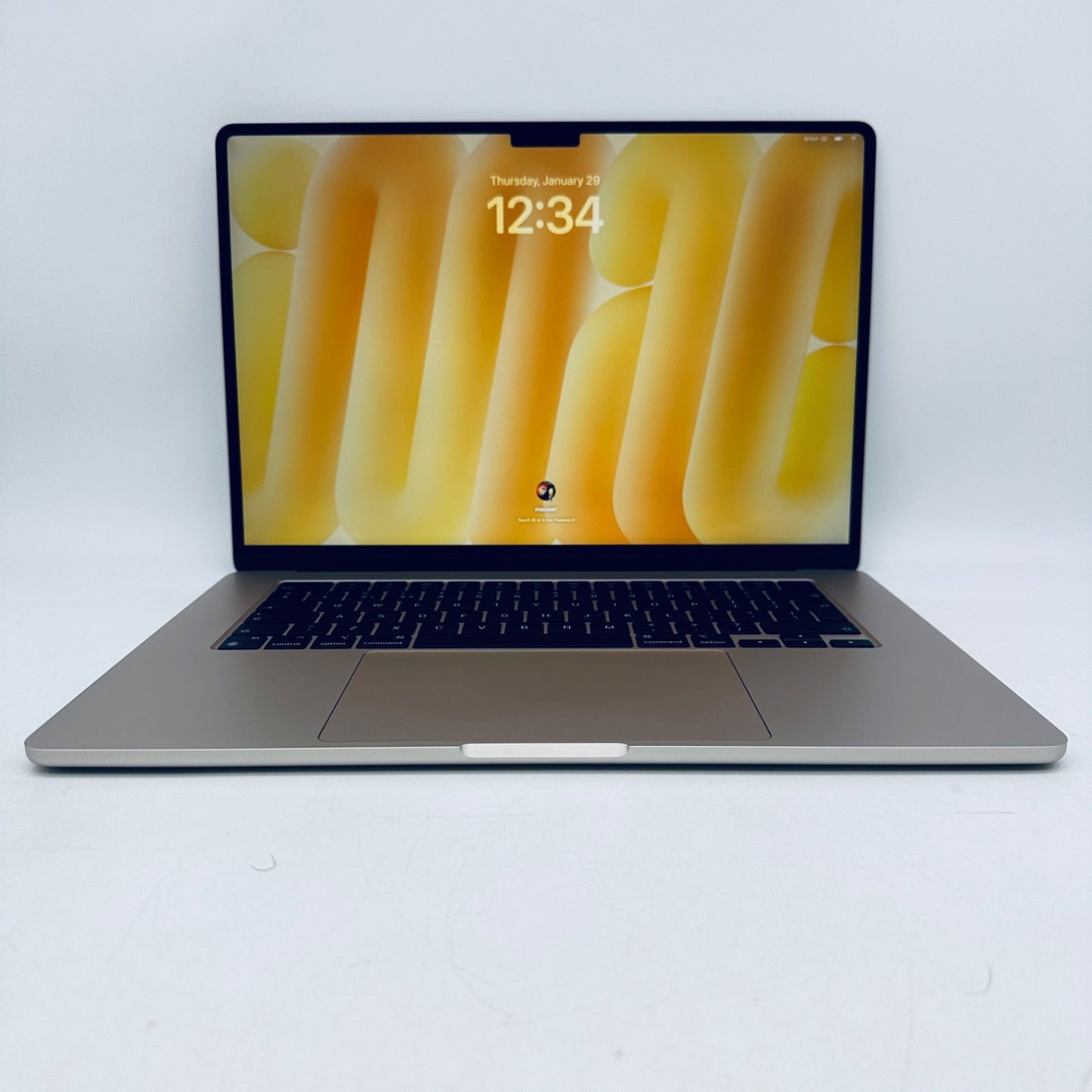 Apple MacBook Air 15-Inch M2 8-Core CPU 10-Core GPU 8GB 256GB In Starlight, Gold