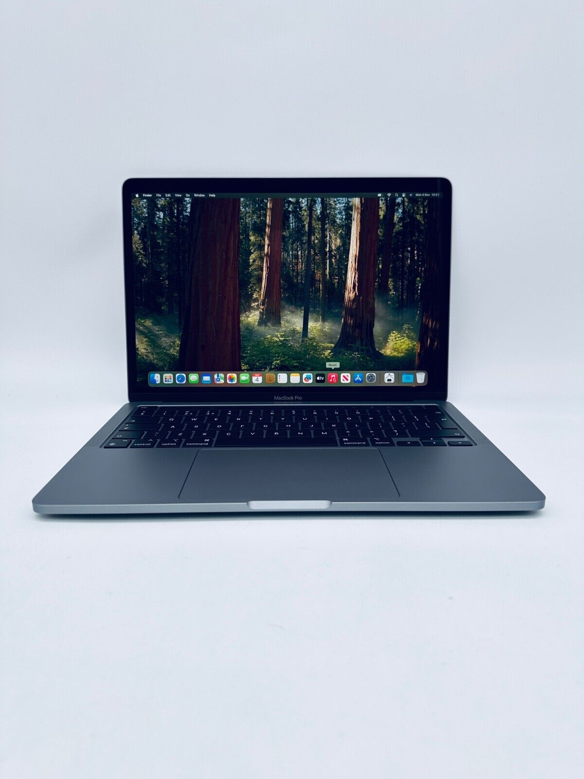 Apple M1 MacBook Pro 13-Inch Touch Bar 8-Core CPU 8-GPU 16GB Ram 512GB SSD Grey