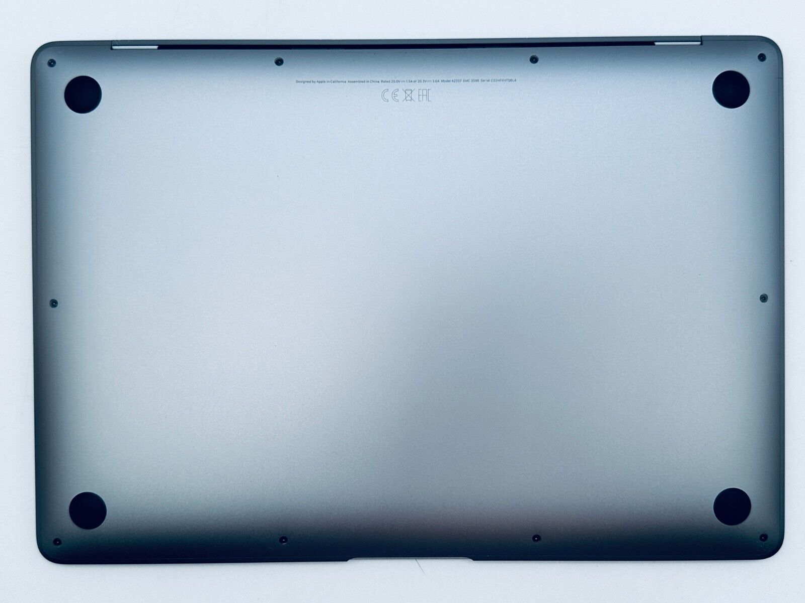 Apple MacBook Air 13" Retina M1 8-Core CPU 7-Core GPU 8GB Ram 256GB SSD Sp Grey