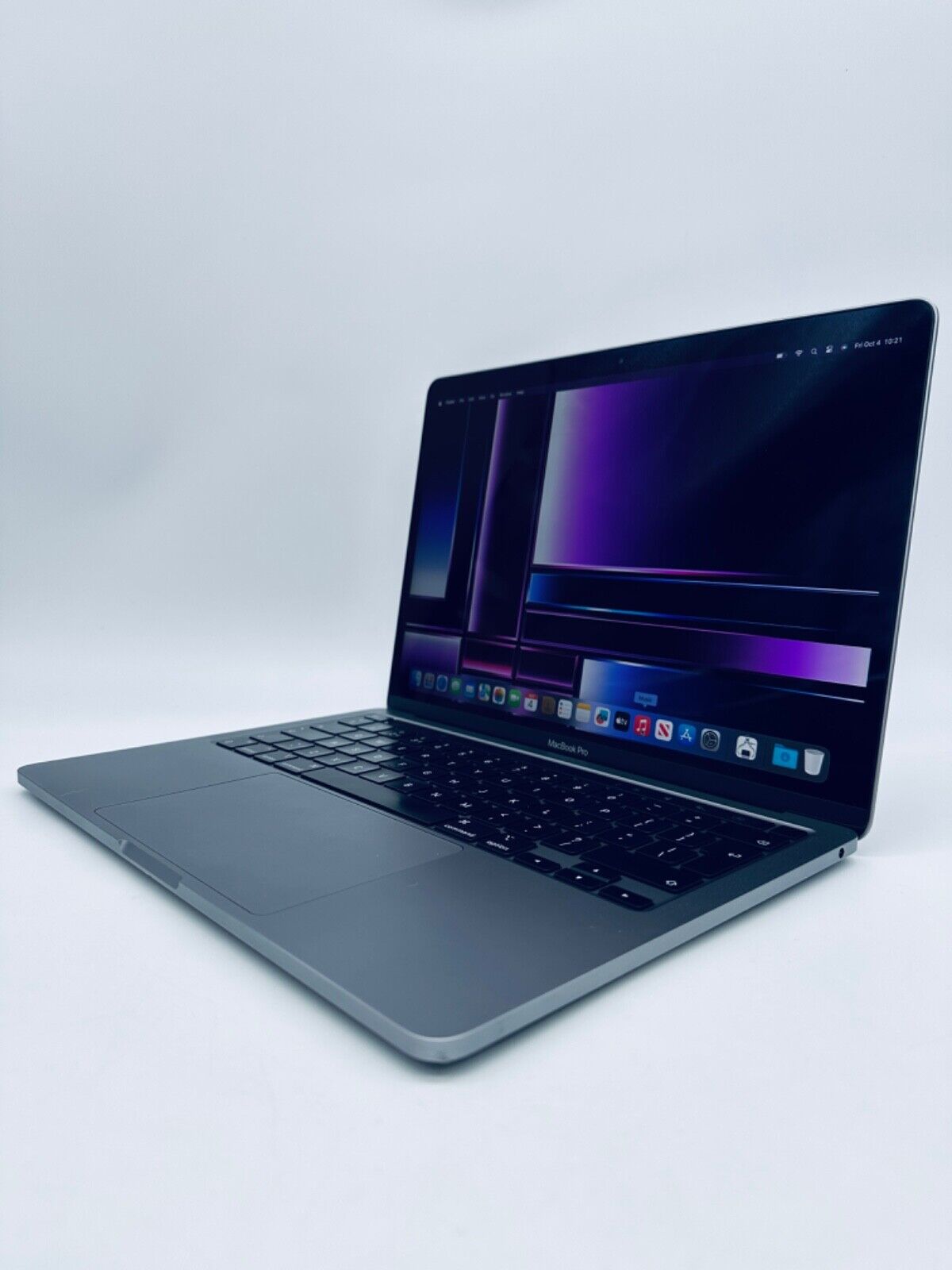 Apple M1 MacBook Pro 13-Inch Touch Bar 8-Core CPU 8-GPU 8GB Ram 512GB SSD Grey