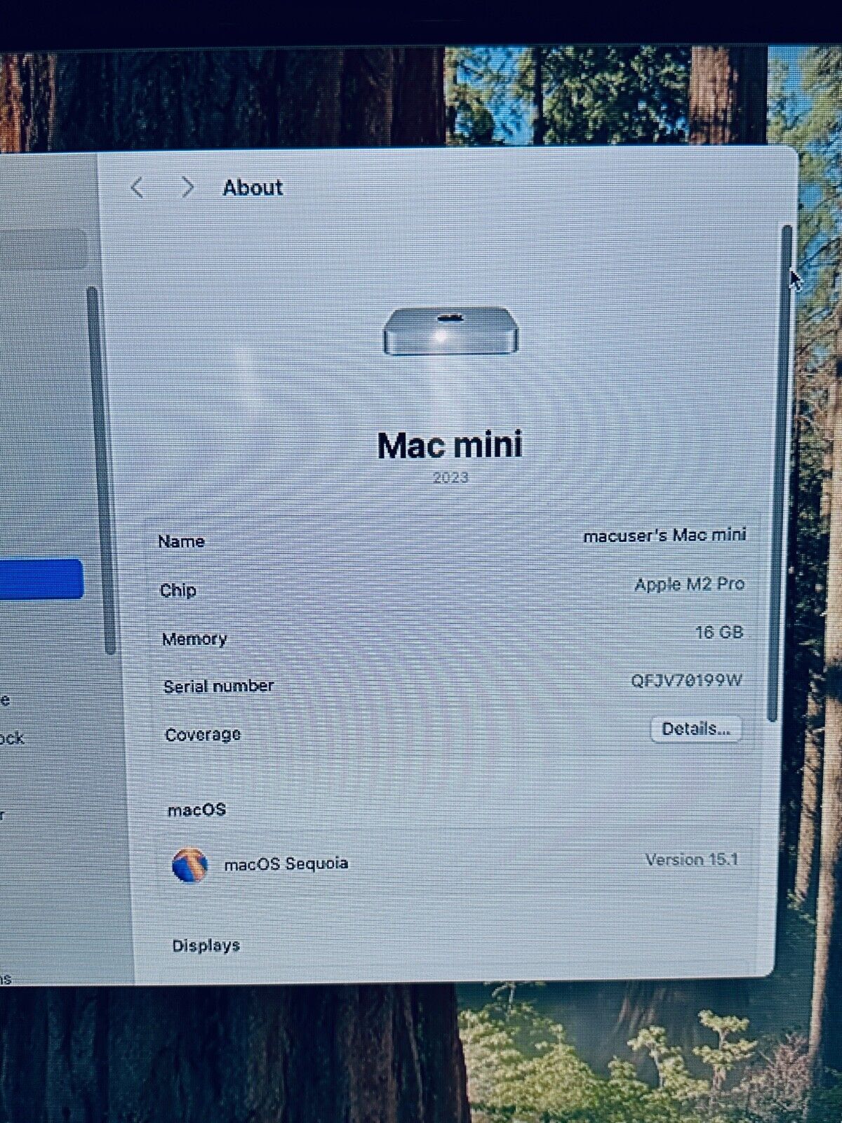 Apple Mac Mini 2023 M2 Pro 12-Core CPU 19-Core GPU 16GB RAM 2TB Flash SSD