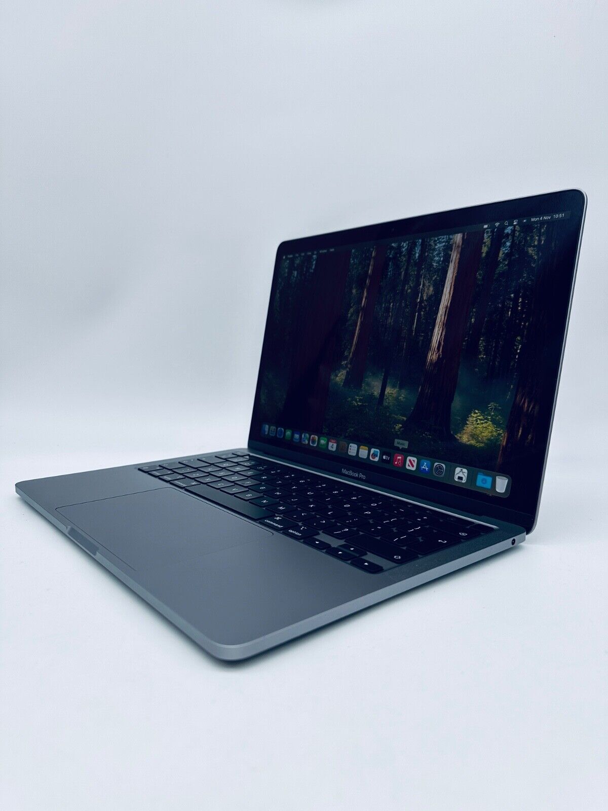 Apple M1 MacBook Pro 13-Inch Touch Bar 8-Core CPU 8-GPU 16GB Ram 512GB SSD Grey