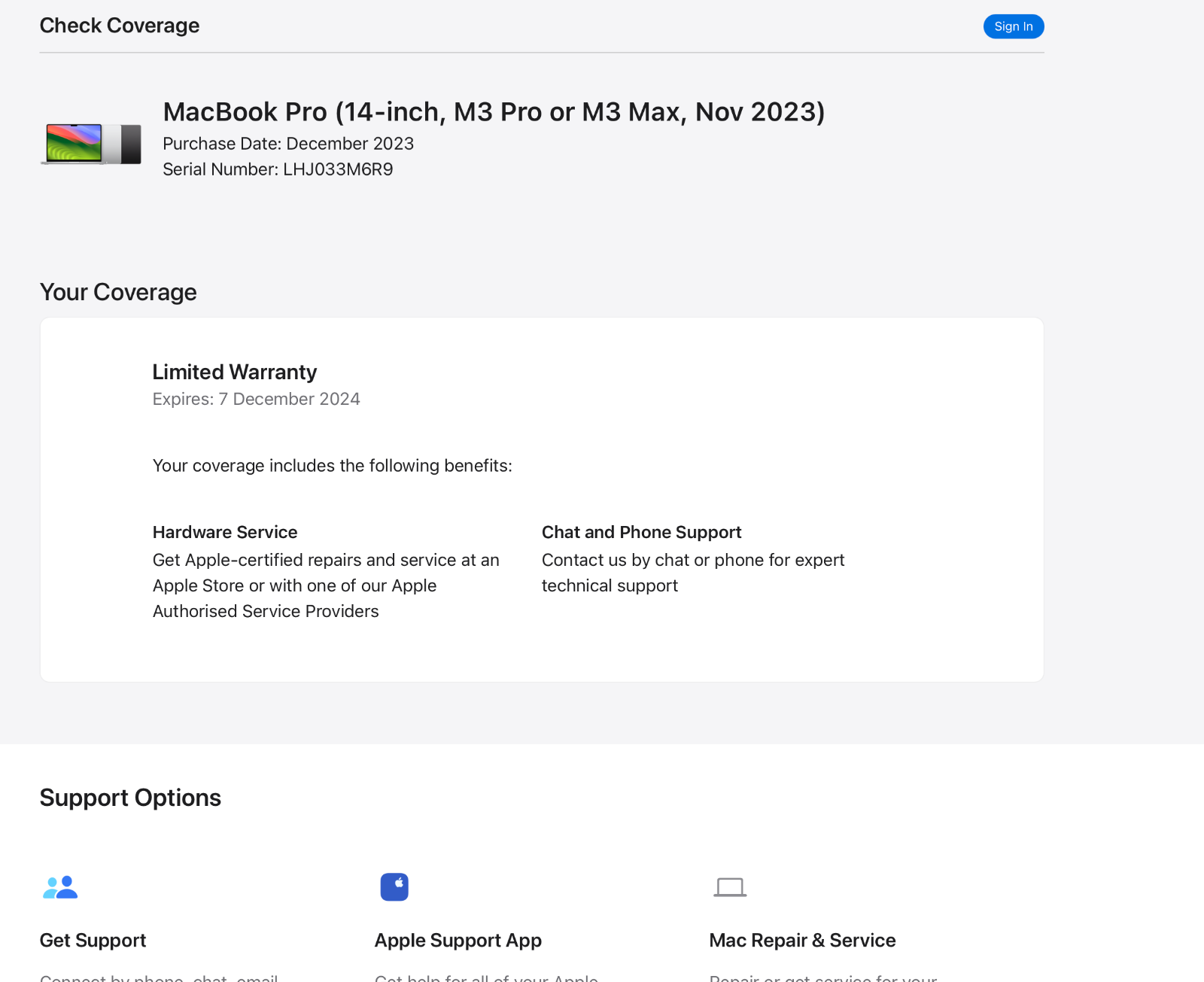 Apple MacBook Pro 14" 2023 M3 Pro 11-Core CPU 14-Core GPU 18GB 512GB SSD Silver