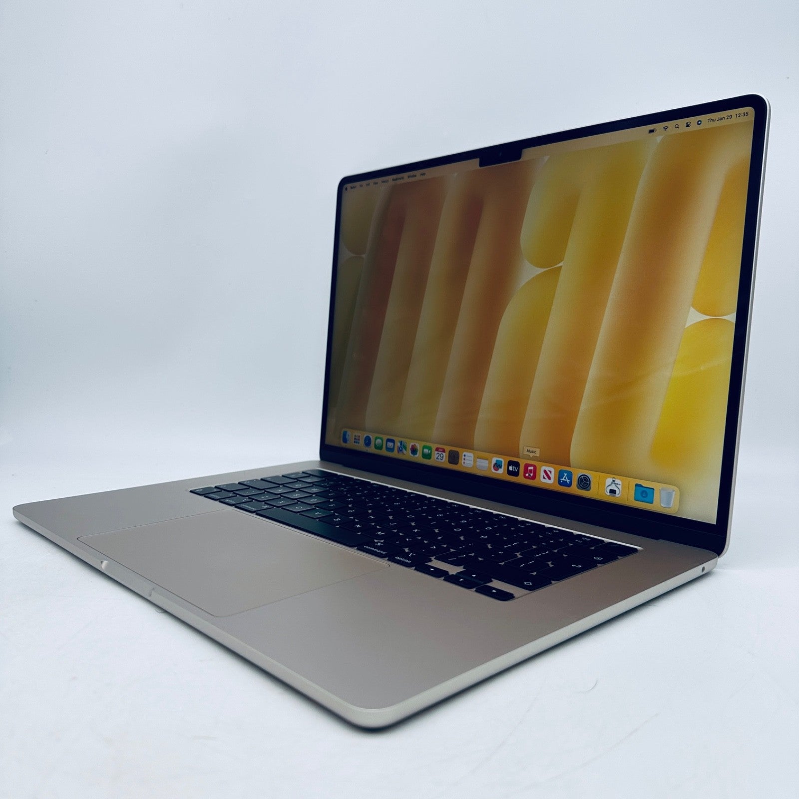 Apple MacBook Air 15-Inch M2 8-Core CPU 10-Core GPU 8GB 256GB In Starlight, Gold