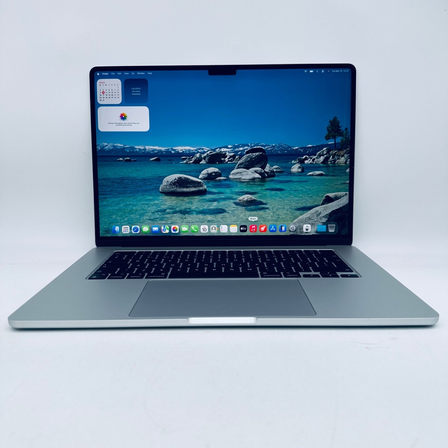 MacBook Air M3 15-Inch 2024 8-Core CPU 10-Core GPU 8GB 256GB Silver 12M Warranty