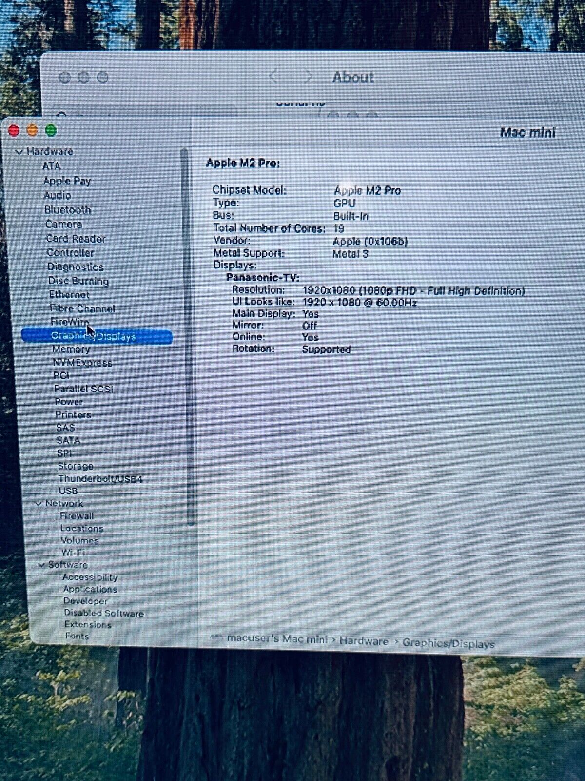 Apple Mac Mini 2023 M2 Pro 12-Core CPU 19-Core GPU 16GB RAM 2TB Flash SSD