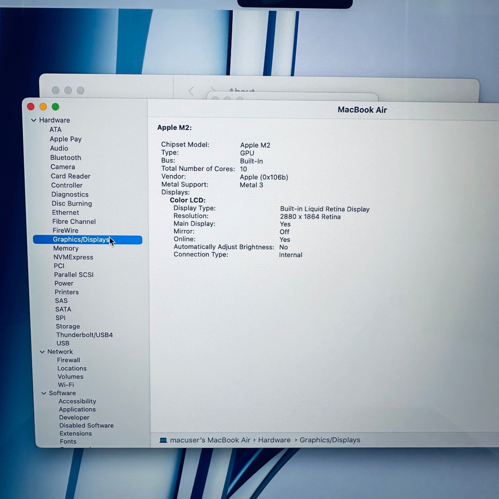 MacBook Air 15-Inch M2 8-Core CPU 10-Core GPU 16GB 1TB Midnight Blue + Warranty