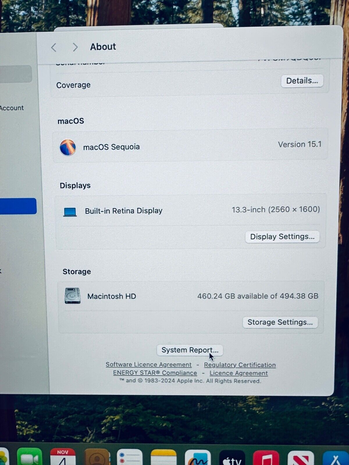 Apple M1 MacBook Pro 13-Inch Touch Bar 8-Core CPU 8-GPU 16GB Ram 512GB SSD Grey