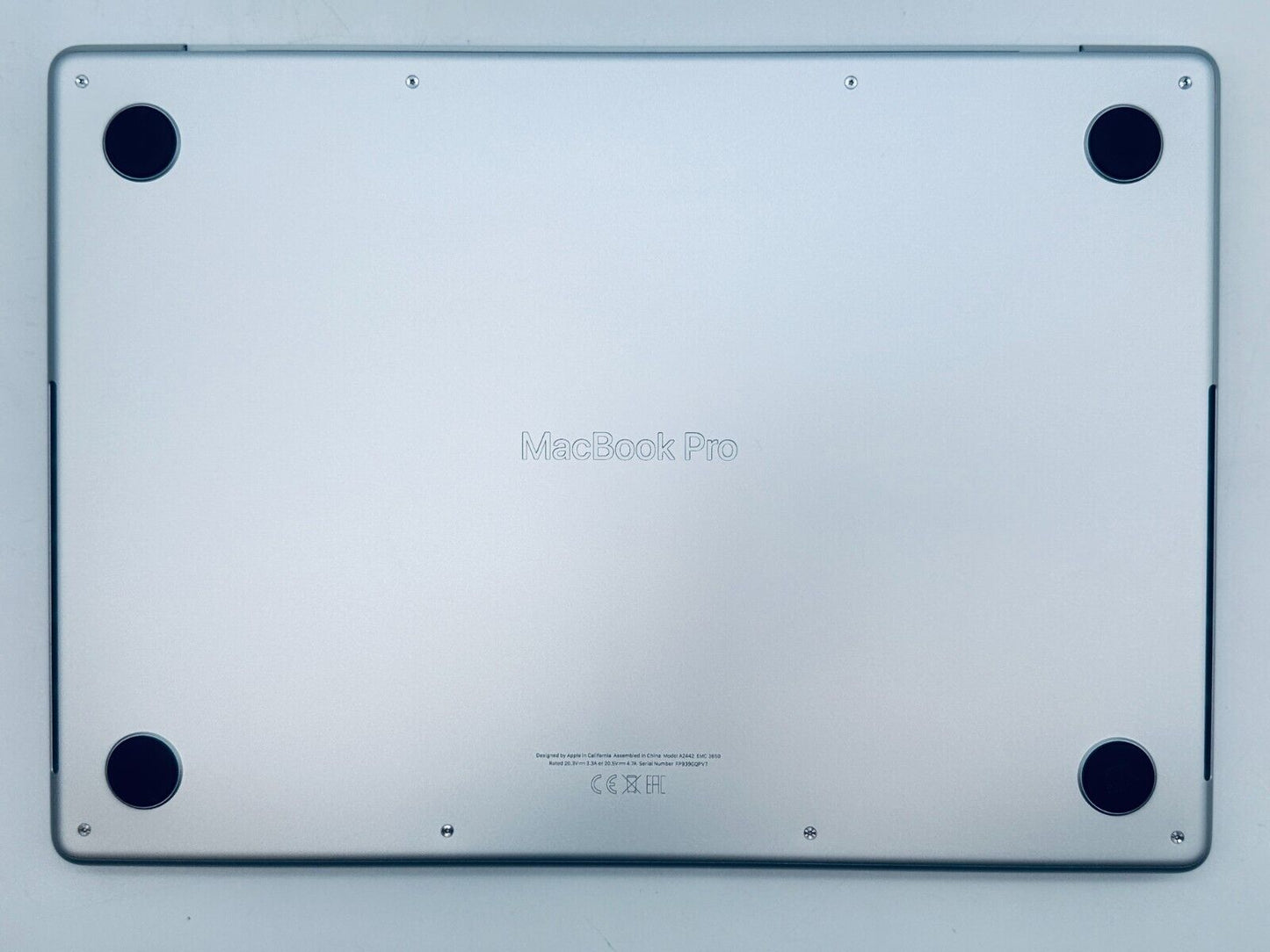 Apple MacBook Pro 14" M1 Pro 8-Core CPU 14-Core GPU 16GB 512GB SSD Silver MINT