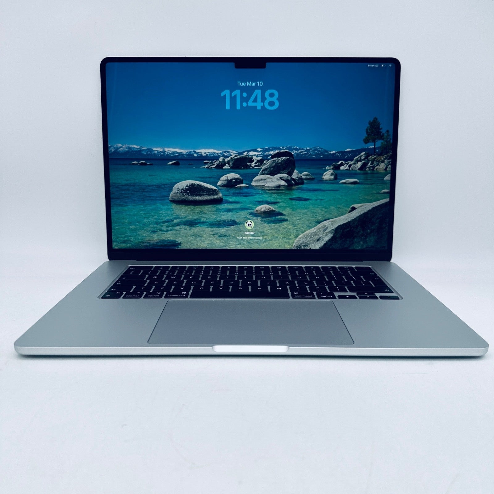 MacBook Air 15-Inch M2 8-Core CPU 10-Core GPU 8GB 256GB Silver 12M Warranty