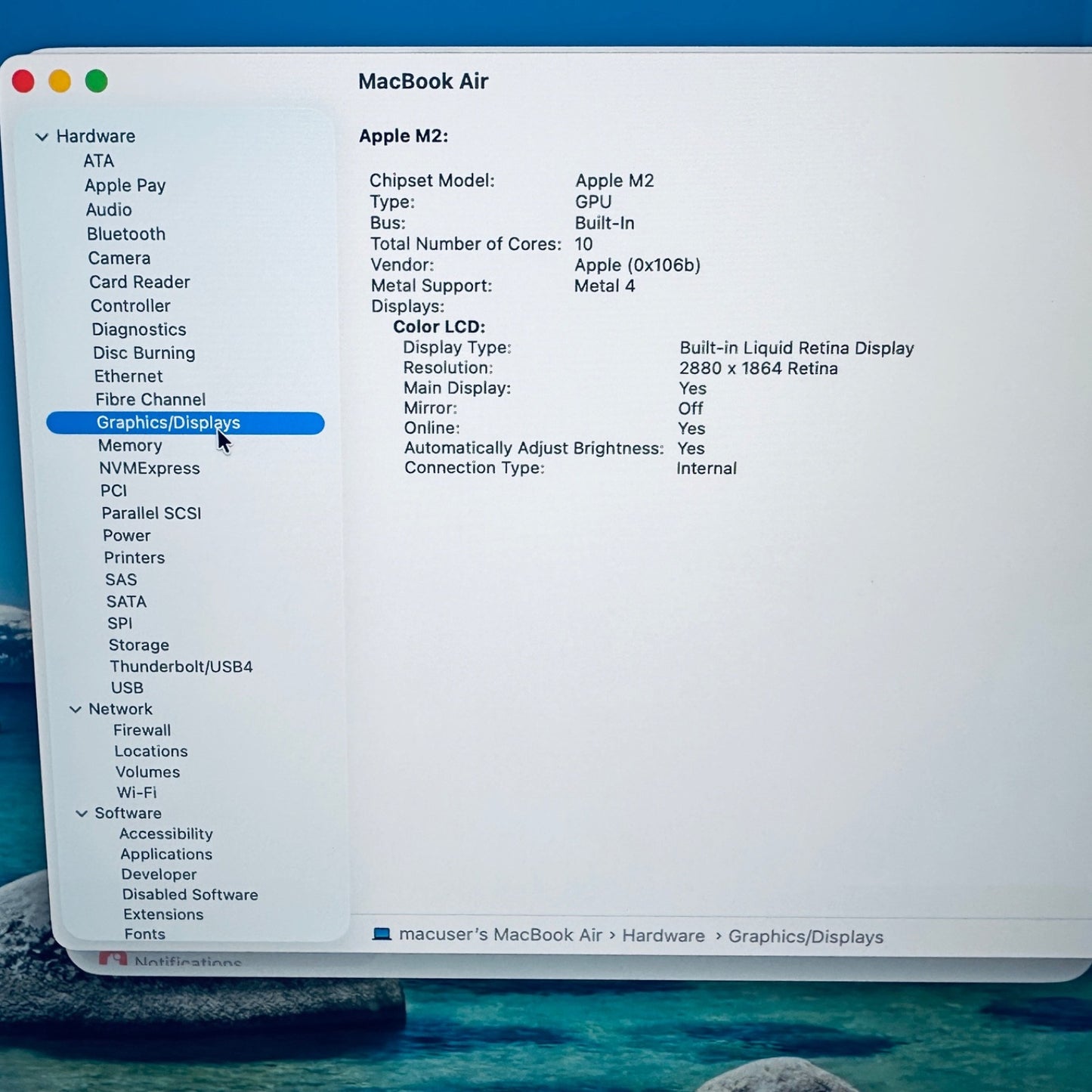 MacBook Air 15-Inch M2 8-Core CPU 10-Core GPU 8GB 512GB In MDN Blue + Warranty